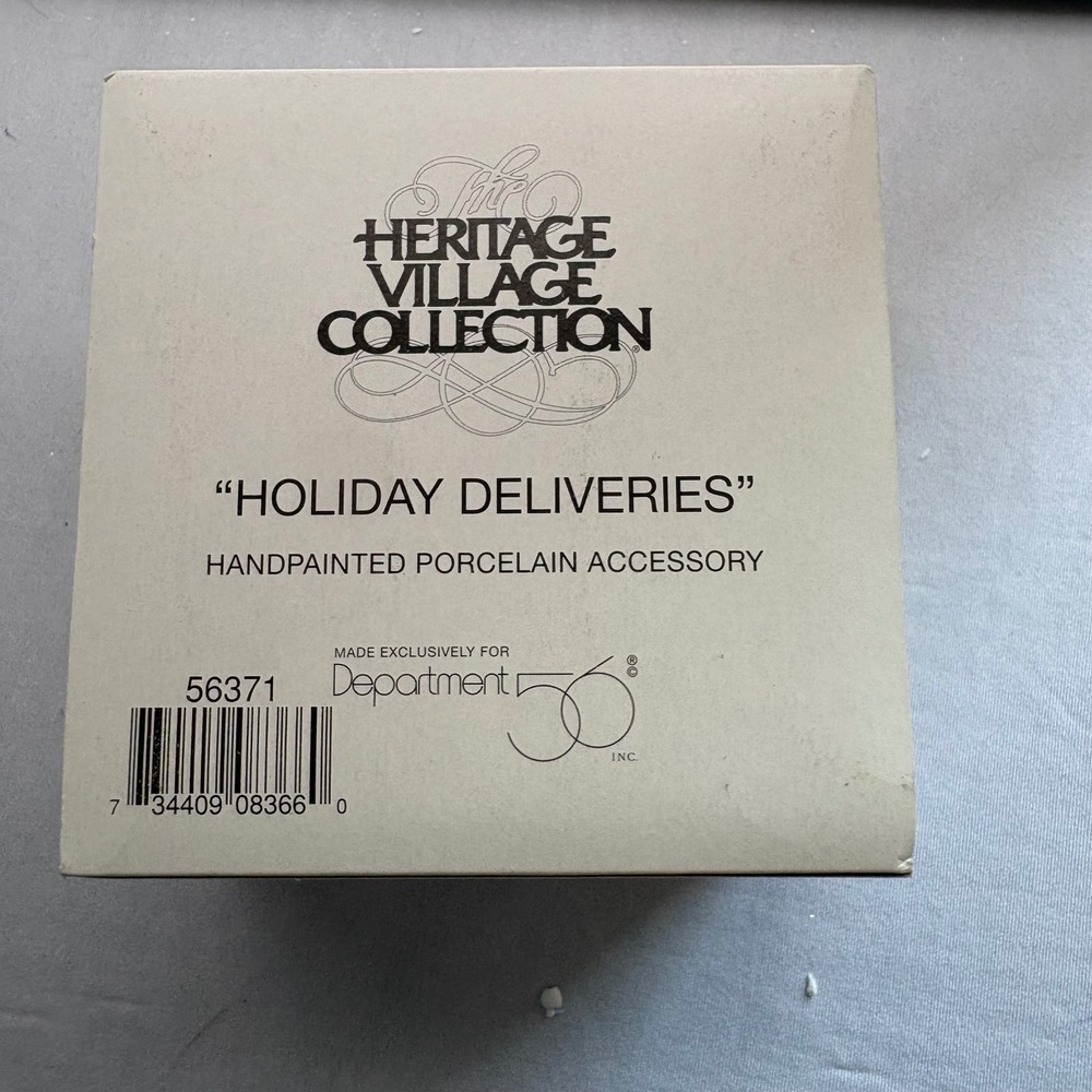 Department 56 Unisex OS Holiday Deliveries Santa Bicycle Figurine 56371 - Picture 6 of 6